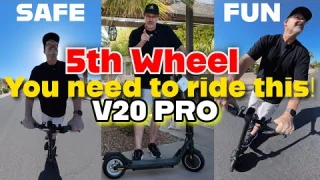 5TH WHEEL V20 Pro: Fast, Safe & Smart Commuting!