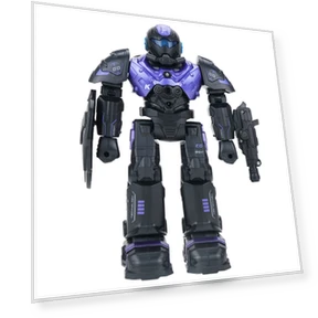 Remote Control Robocop Firing Bullet Programming Robot with Sound Light — रिमोट और ऐप-नियंत्रित खिलौने और रोबोट, JJRC