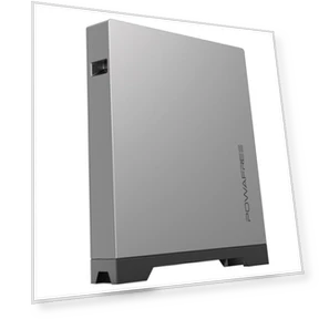 Wall Solar Power Storage for Balcony, 2560Wh Battery, IP67 Waterproof, Smart App Control — Solar & Wind Power, BigBlue