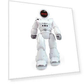 RC Robot 2.4G Gesture Sensing Programmable Remote Control Music Dance Toy - White — रिमोट और ऐप-नियंत्रित खिलौने और रोबोट, JJRC