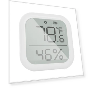Tuya ZigBee Smart Temperature Humidity Sensor with LCD Display — Home Climate Control, MoesHouse