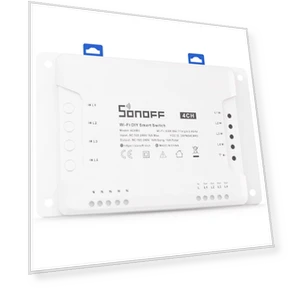 4 Gang WiFi Smart Switch with 3 Working Modes — Smart Home Modules, Sonoff