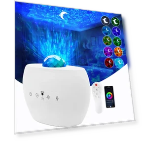Smart Galaxy Projector Starry Light Lamp — Outdoor Light Projectors