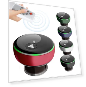 Smart Cupping Device with Electric Heating and Breathing Light — Muscle Stimulators