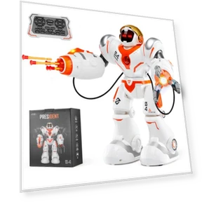 Remote Control Battle Robot Toy for Kids — Interactive Figures & Robots, VEVOR