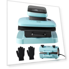 Auto Heat Press Machine Kit Tumbler Press 2-in-1, 15 x 15 in Smart T Shirt Press Machine — Machines, VEVOR