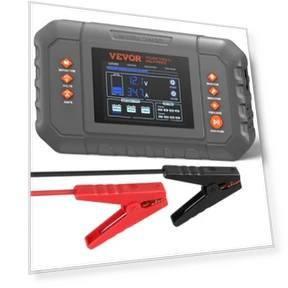 35-Amp Smart Battery Charger for Lithium LiFePO4 and Lead-Acid Batteries — Battery Chargers, VEVOR
