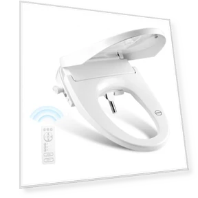 Electric Smart Heated Bidet Toilet Seat with Remote Control — Bidet Seats, VEVOR