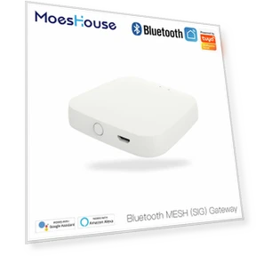 Tuya Wireless Bluetooth Mesh Gateway Hub — Smart Home Hubs & Controllers, MOES