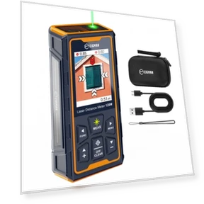 Laser Measurement Tool with 4X Camera — Laser Distance Measuring Tools, CIGMAN