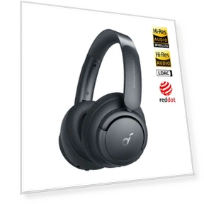 Active Noise Cancelling Headphones — कान के ऊपर लगने वाले हेडफ़ोन, Soundcore