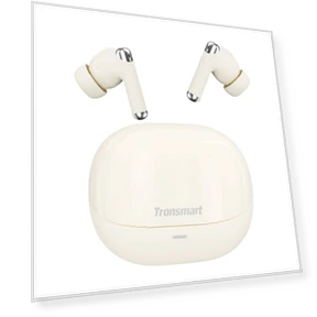 ENC कॉल नॉइज़ रिडक्शन वाले TWS इयरबड्स — कान में लगने वाले हेडफ़ोन, Tronsmart