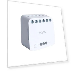 Two-channel relay with dry contact — Smart Home Hubs & Controllers, Aqara
