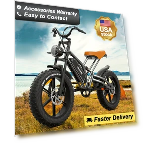 20" Electric Bike for Adults with 700W Motor and Fat Tires — E-Bikes