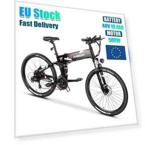 Foldable Mountain E-Bike — E-Bikes, KAISDA