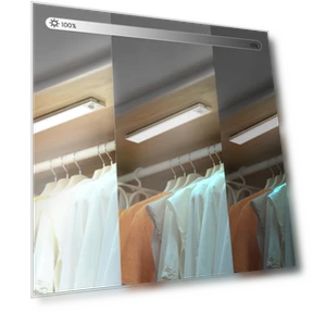 USB-C Rechargeable Motion Sensor Under Cabinet Lights, 2 Pack — Under-Cabinet Lights, Superdanny