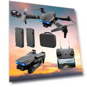 Professional Dual Camera Drone with Remote Control — Drones, GoolRC