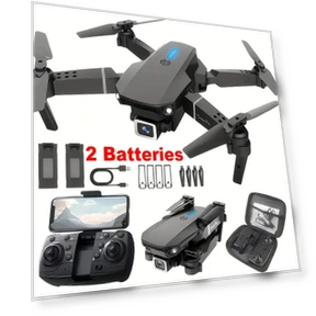E88pro Dual Camera Drone with Foldable Design for Beginners — Drones