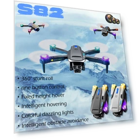 S82 Drone with Camera, LED Lights, Obstacle Avoidance — Drones