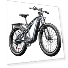 Fat Tire Mountain E-Bike — E-Bikes, Shengmilo