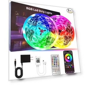 Smart RGB LED Strip Lights - Dimmable, Color-changing, Music Sync — LED Strips