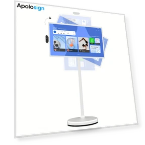24 Inch Portable TV with Touch Screen, 8GB+128GB, 1080p FHD — Compact & Portable Televisions, Apolosign