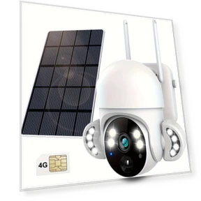 4G LTE Solar Security Camera Wireless Outdoor — Security Cameras
