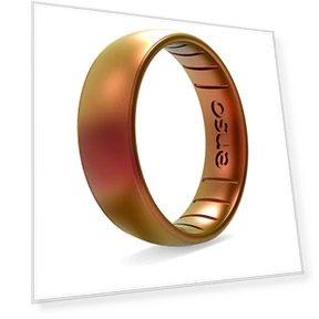 Classic Legend Silicone Ring - Ultra Comfortable, Breathable, Safe Wedding Band — Smart Rings, Enso Rings