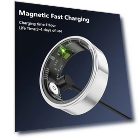 Health and Fitness Smart Ring with Heart Rate and Sleep Monitoring — Smart Rings, MERNEUO