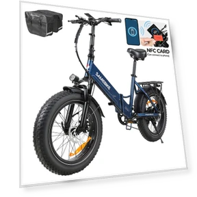 Folding Electric Bike — E-Bikes, SAMEBIKE
