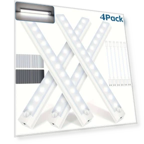 USB Rechargeable LED Closet Lights with Motion Sensor — Wall Lighting