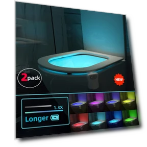 16 Colors Sensor Toilet Seat Night Light — Night Lights, Setonr