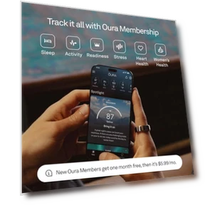 Oura Ring 4 Smart Ring - Sleep Tracking Wearable - Heart Rate - Fitness Tracker — Smart Rings, Oura