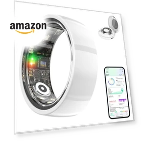 Ceramic Smart Health Ring with Sleep Tracker and Heart Rate Monitoring — Smart Rings, Shenzhen Xinzhiyan Technology Co., Ltd.
