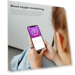 Smart Ring Fitness Tracker with Heart Rate and Blood Oxygen Monitor — Smart Rings, GenXenon