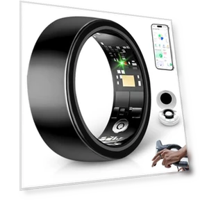 Smart Ring with Sleep and Step Tracker, IP68 Waterproof — Smart Rings, SSPATIOS