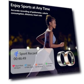 Smart Ring with Health Tracking, Sleep Monitor, Fitness Tracker — Smart Rings, Amwentu