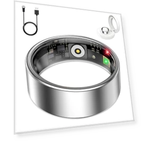 Smart Ring with Heart Rate, Sleep, and Fitness Tracking — Smart Rings, Amwentu