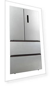 Full Size Counter Depth Refrigerator with Two Freezer Drawers, 17.9 cu ft — Cooling Solutions, Hamilton Beach