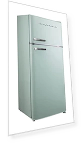Retro Apartment Size Refrigerator with Top Freezer - 7.5 Cu Ft Capacity — Cooling Solutions, Frigidaire