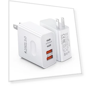 40W 4-Port USB C Wall Charger Block - Fast Charging Dual USBC Power Adapter — Charging Solutions, SHENZHEN OFSPOWER ELECTRONIC TECHNOLOGY CO., LTD.