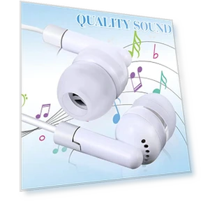 100 Pack Wired Earbuds Bulk for Classroom, No Microphone, 3.5MM Jack — In-Ear Headphones, Kanayu