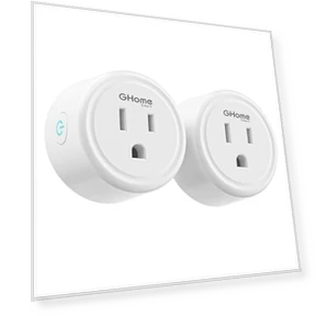 Smart Plug 5GHz, 15A WiFi Smart Plugs Compatible with Alexa and Google Home — Smart Home Hubs & Controllers, GHome Smart