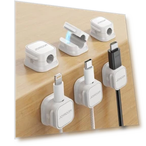 Magnetic Cable Clips — Cable Security, JOYROOM
