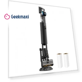 Cordless Vacuum Cleaner with Smart Dust Collection Station — Smart Cleaning Robots, JIGOO