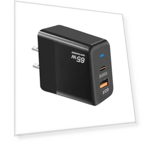 GaN PD 45W + QC3.0 USB पूरी तरह से संगत प्रोटोकॉल चार्जर — चार्जर और एडाप्टर