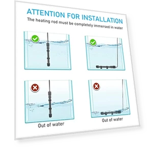 Submersible Aquarium Heater — Heaters & Chillers, YukiHalu