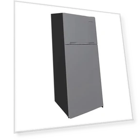 Apartment Refrigerator Freestanding Dual Door Design Fridge with Top Freezer — Mini Fridges, West Bend