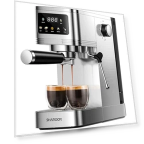 Professional Espresso Machine with Milk Frother — Milk Frothers, SHARDOR