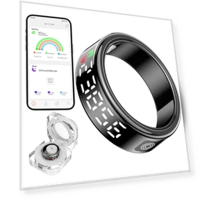 Smart Health Ring with Display Screen — Smart Rings, XiaYchaug